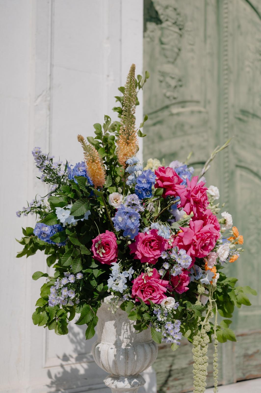 COLORFUL WEDDING AT CASTELLO DI SPESSA